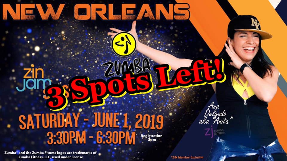 3 Spots Left! Salsa ZIN Jam Session with ZJ Ana Delgado - NOLA