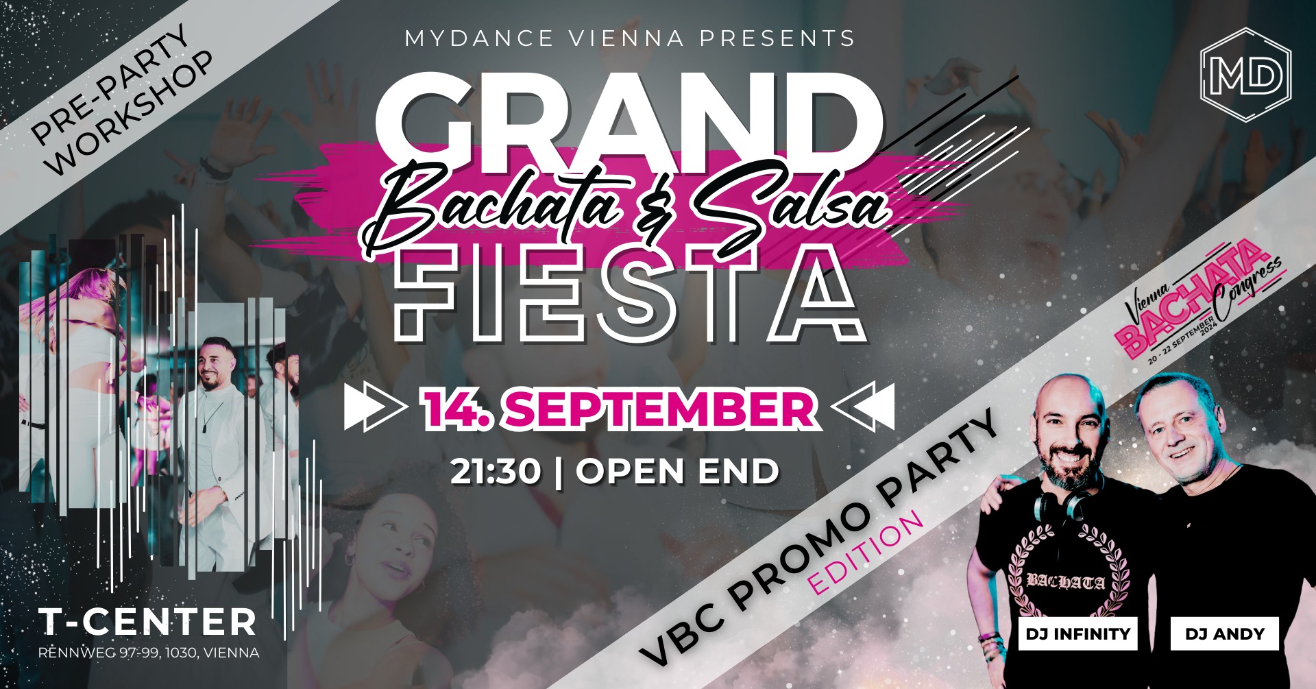 GRAND BACHATA & SALSA FIESTA - VIENNA BACHATA CONGRESS PROMO PARTY