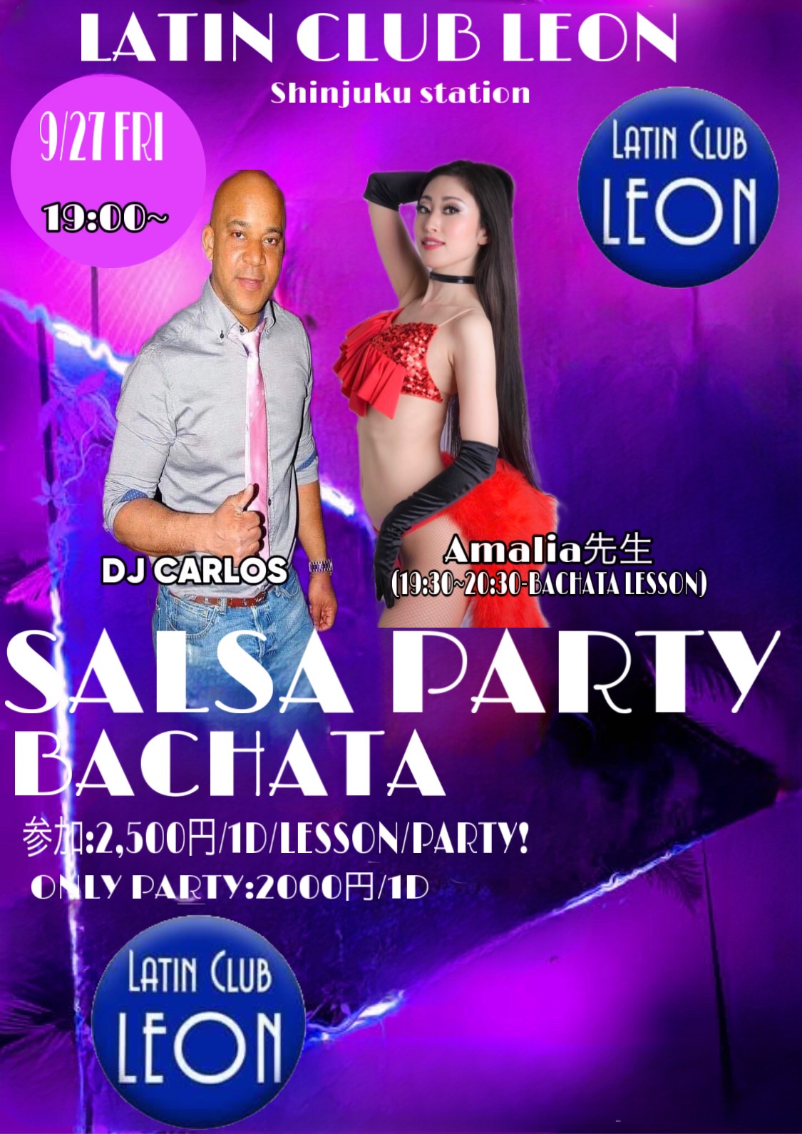 SALSA BACHATA PARTY IN LATÍN CLUB LEÓN!