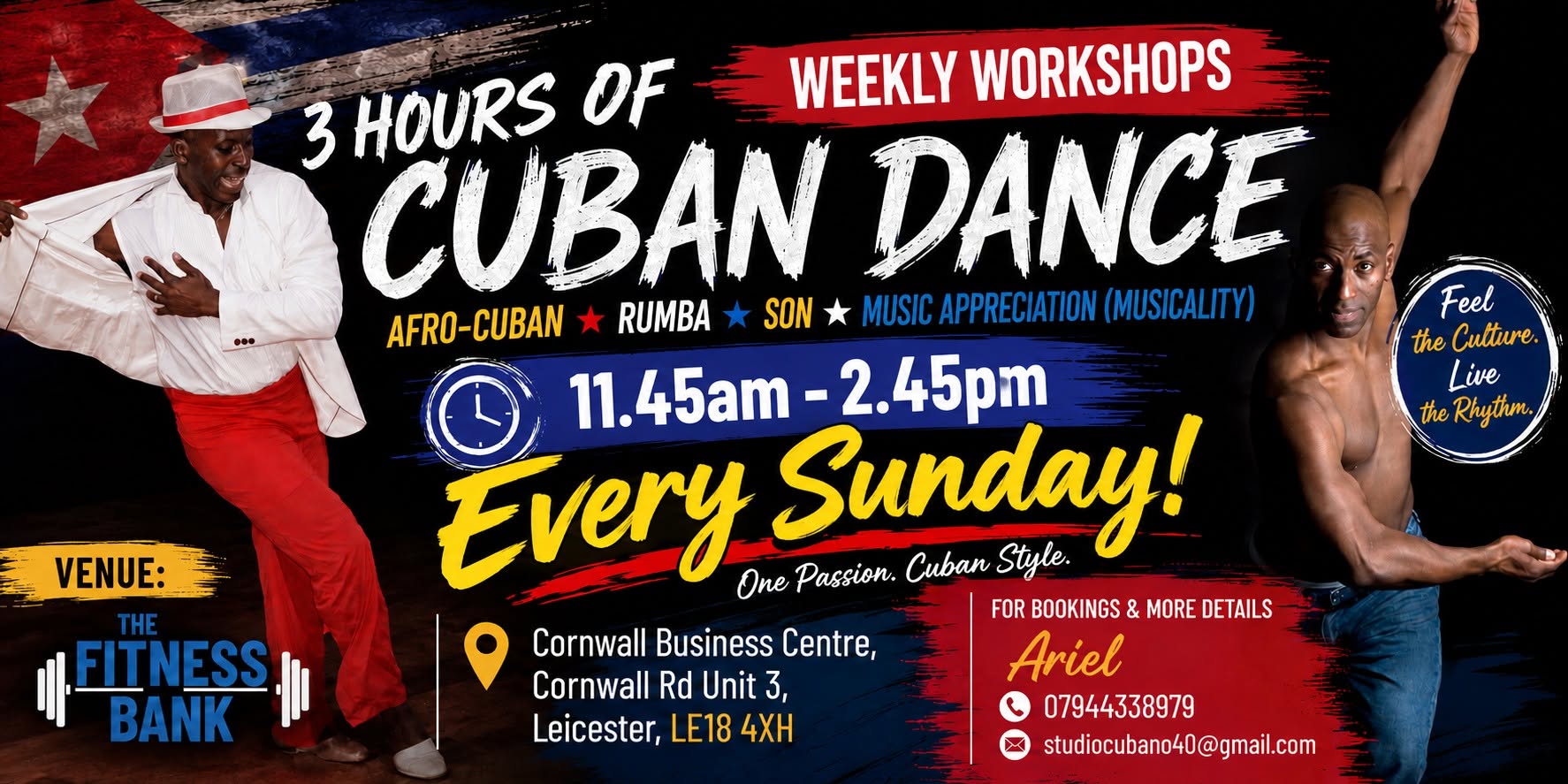 π¨πΊππΎAfro-Cuban, Rumba & Son Workshops in Leicester πΊπΎπ¨πΊ