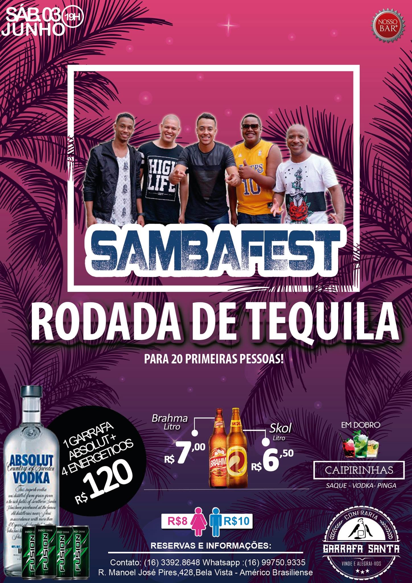 Sambafest - Confraria Garrafa Santa