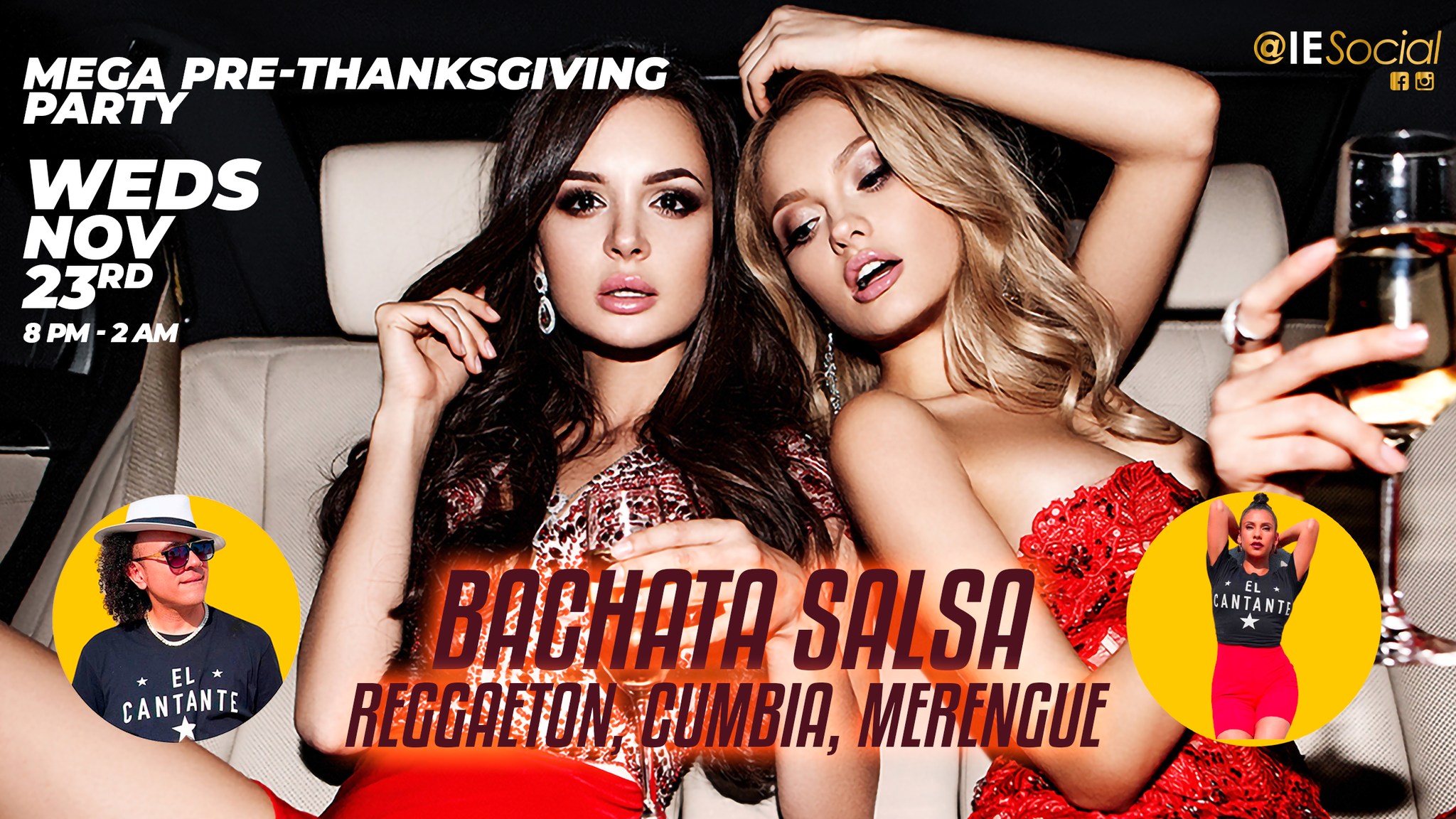MEGA Pre Thanksgiving Bachata Salsa at "A La Seis" Ontario