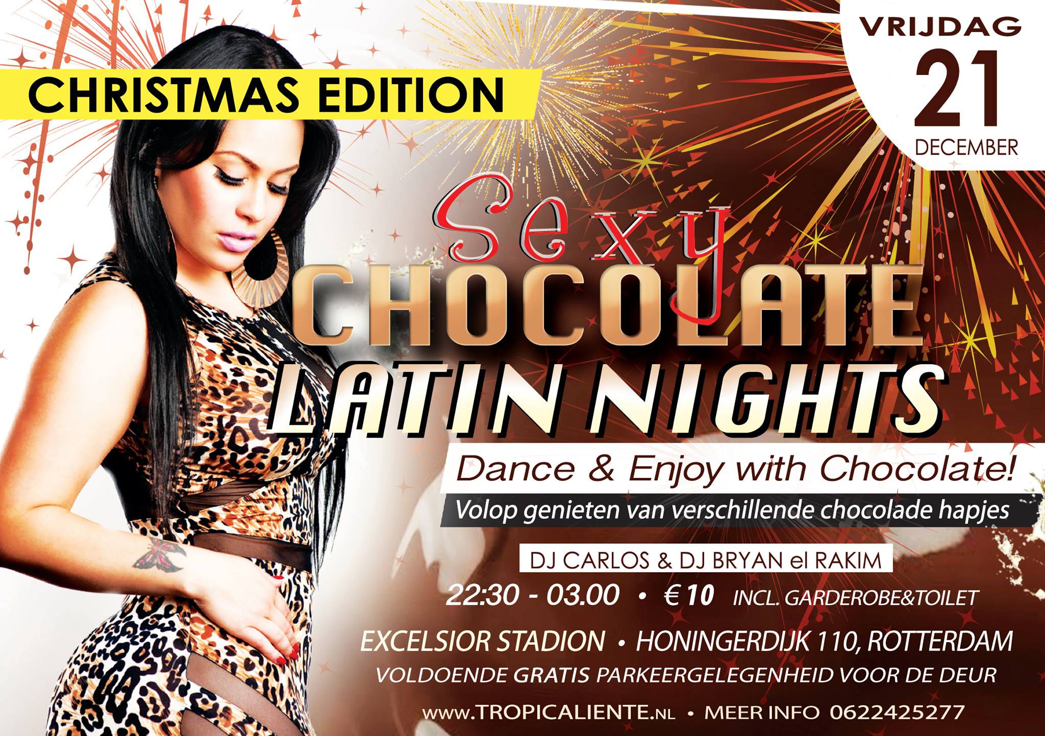 Sexy Chocolate Latin Nights "Christmas Edition"