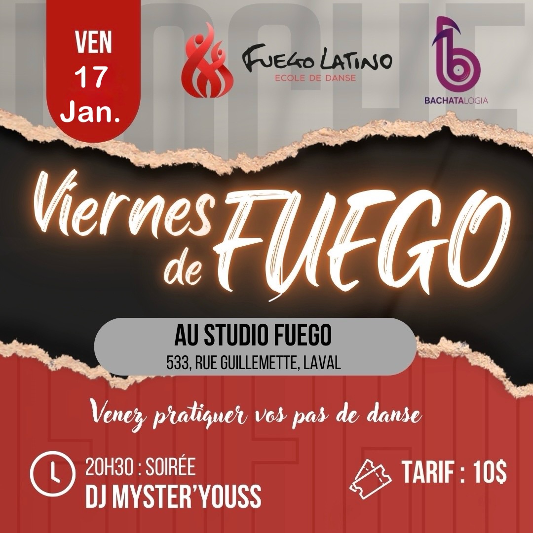 Viernes de Fuego avec DJ Myster Youss
