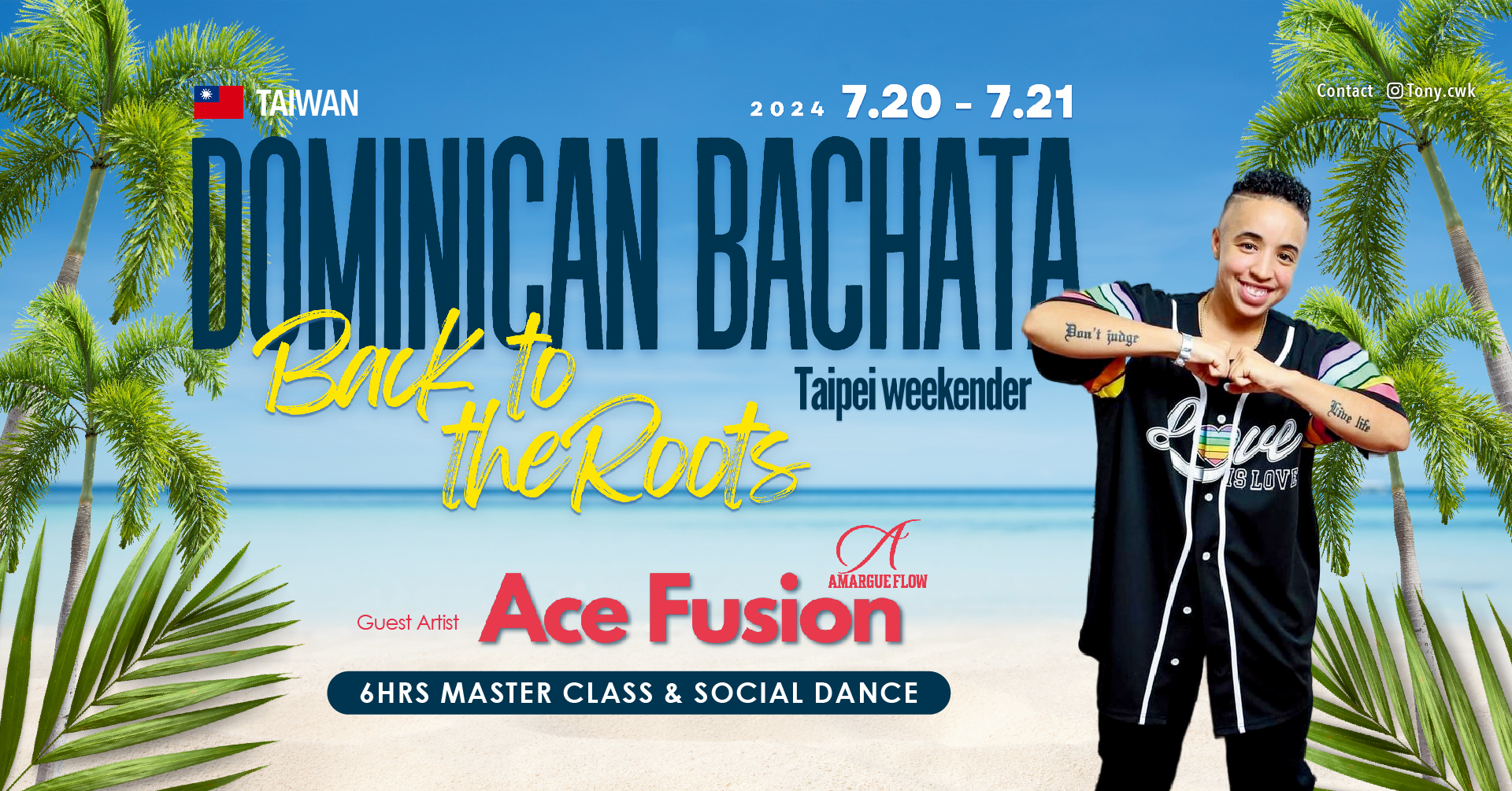 Ace Fusion -Back to the Roots- Dominican Bachata Taipei Weekender 2024
