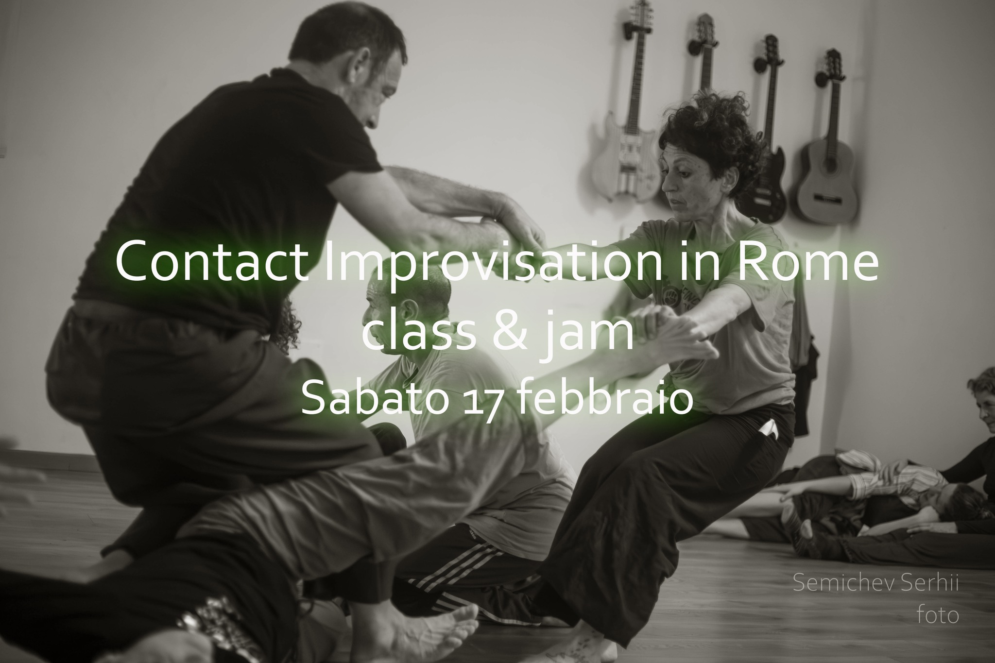 Contact Improvisation in Rome whith Sergey Semichev