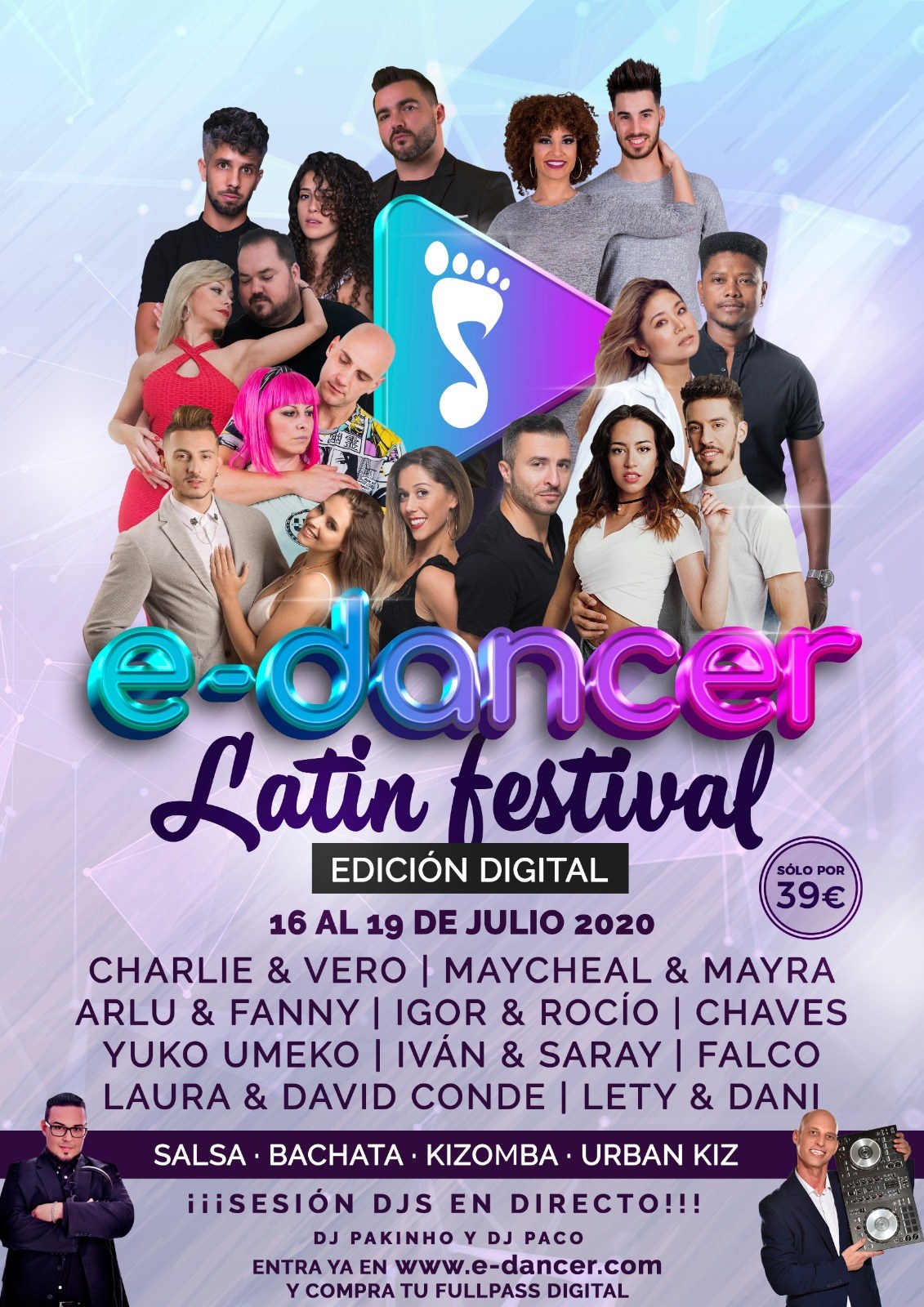 E-DANCER latin festival 2020