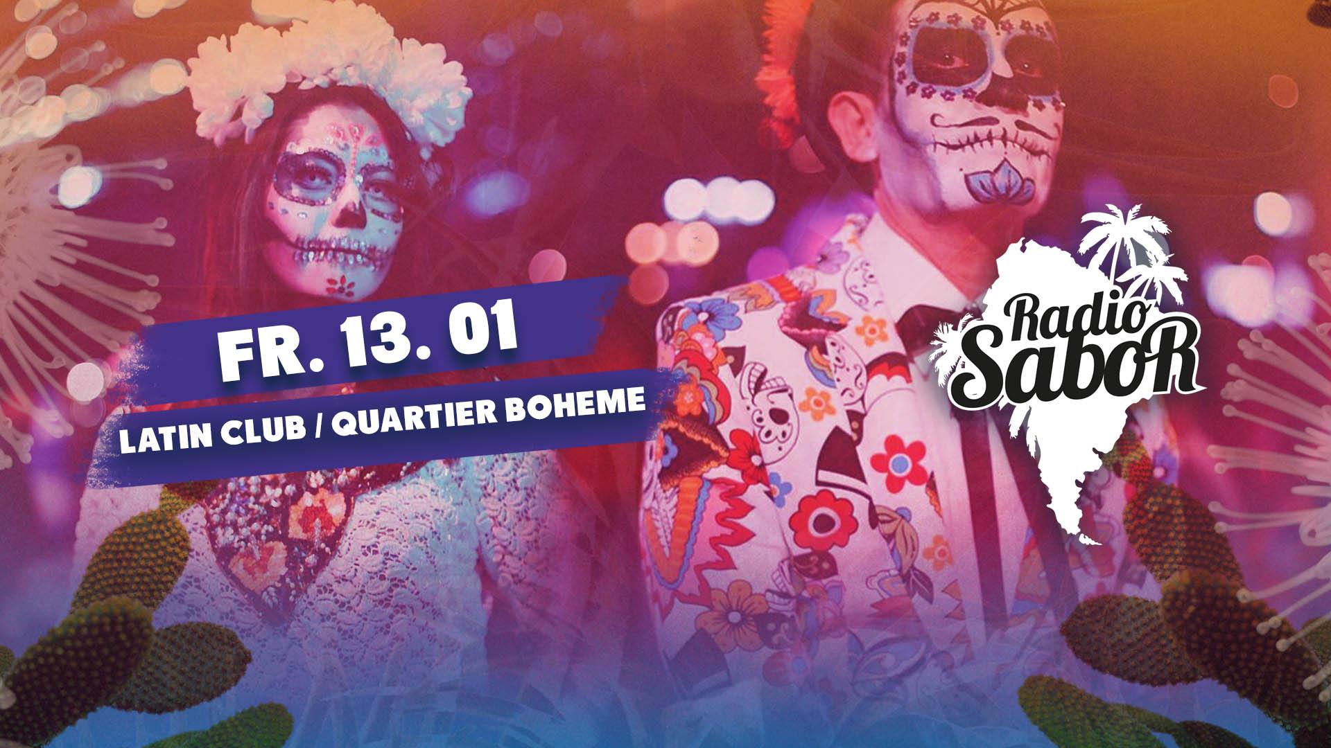 RADIO SABOR • Latin Club • Fr. 13.01 • Im Quartier Bohème