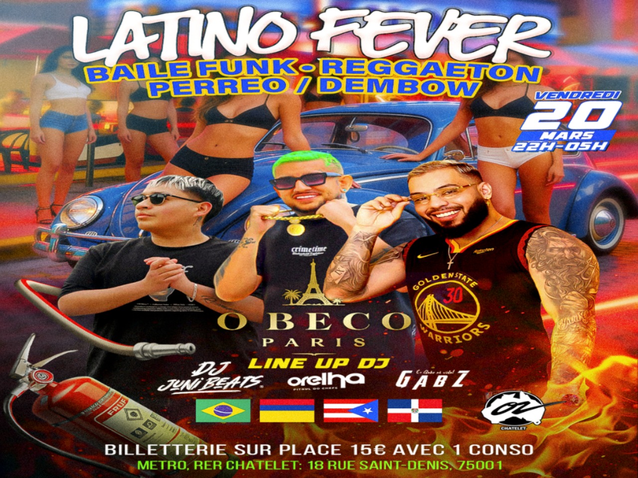 O Beco édition Latino Fever 🔥🔥