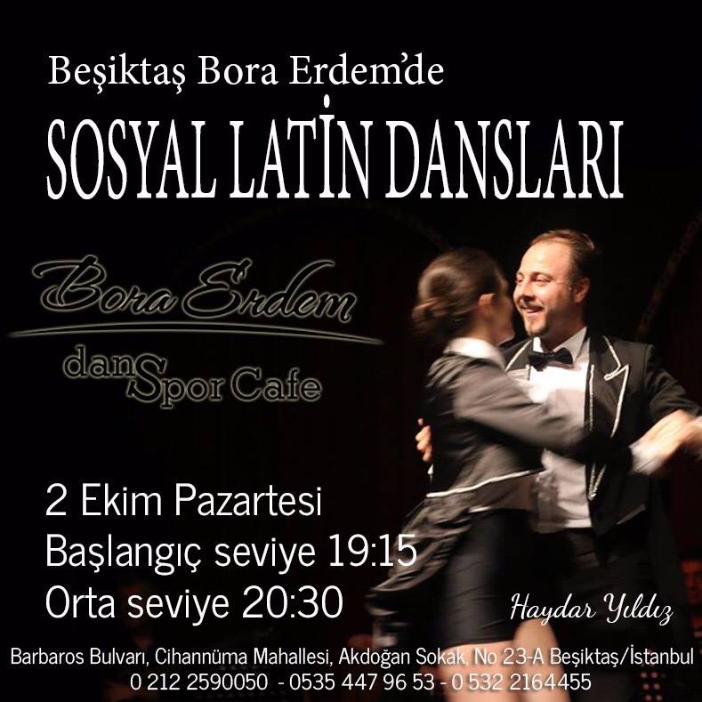 Latin Dansları Sınıfımız Açılıyor