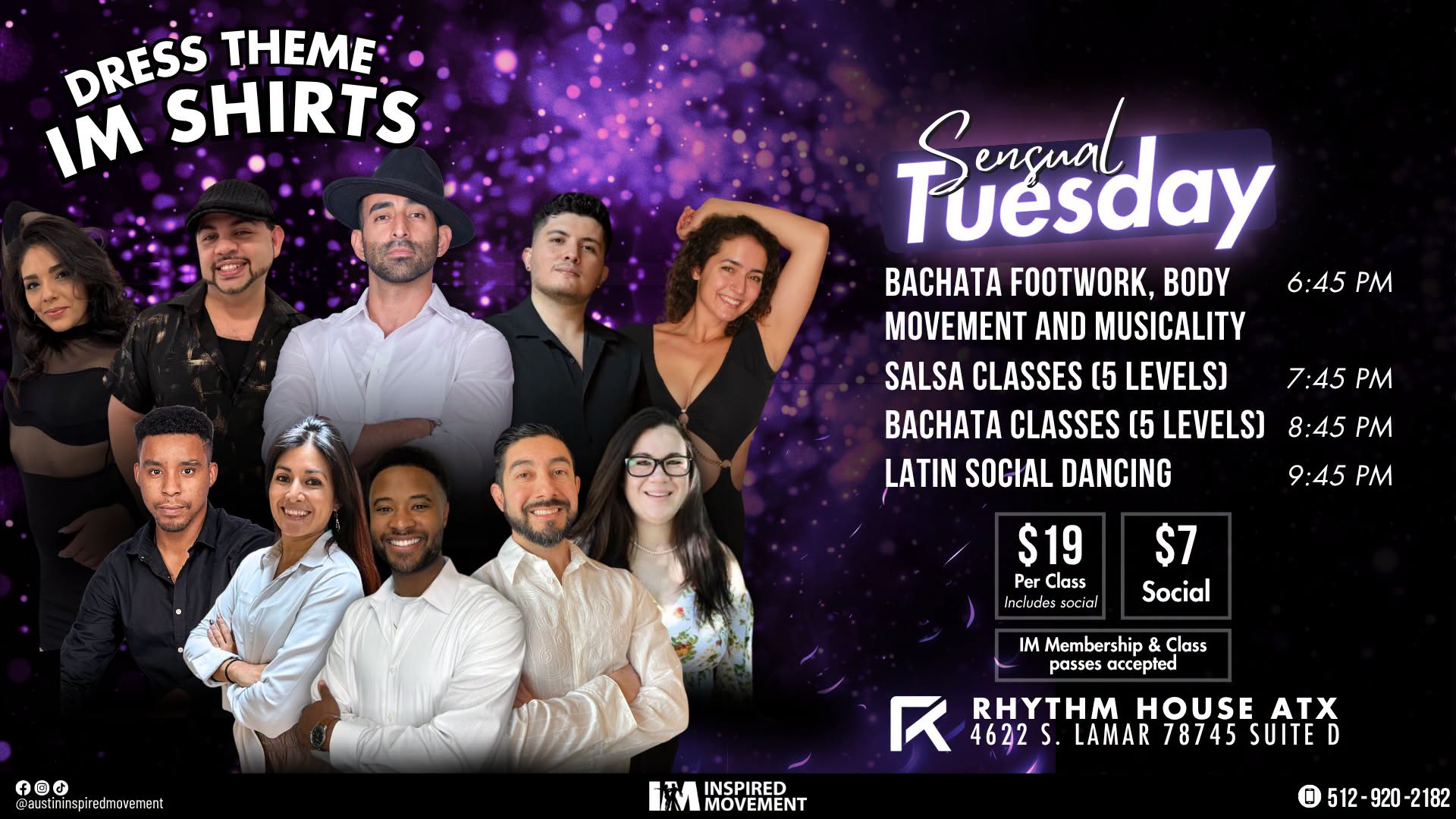 ✨Sensual Tuesday✨Bachata and Salsa Classes