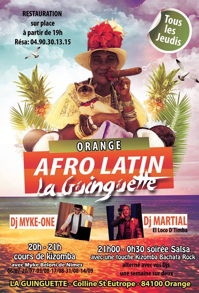 La Guinguette Orange ! SALSA avec Dj Martial !