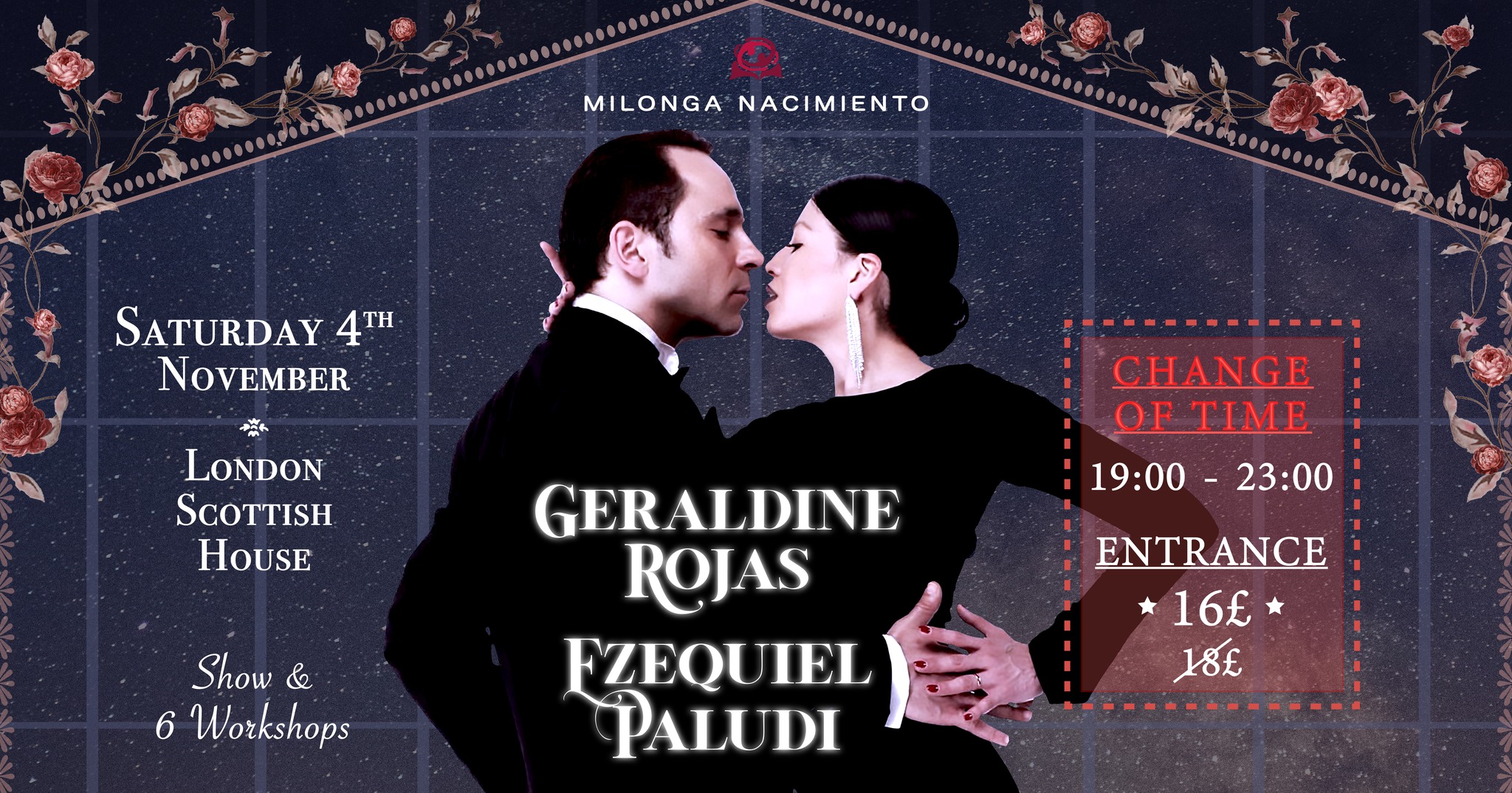 Milonga Nacimiento - November Edition - Geraldine Rojas & Ezequiel Paludi