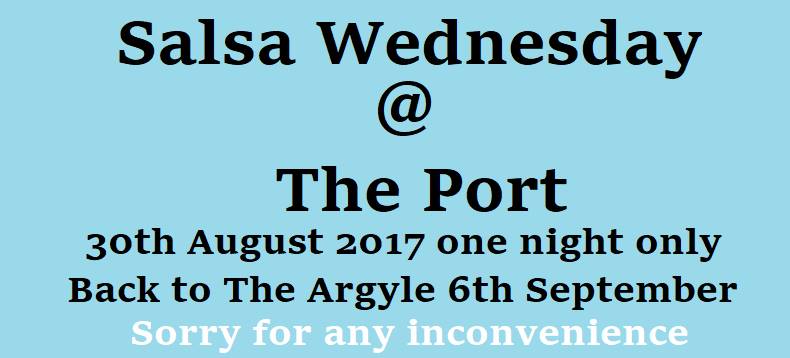 Wednesday Salsa The Port!