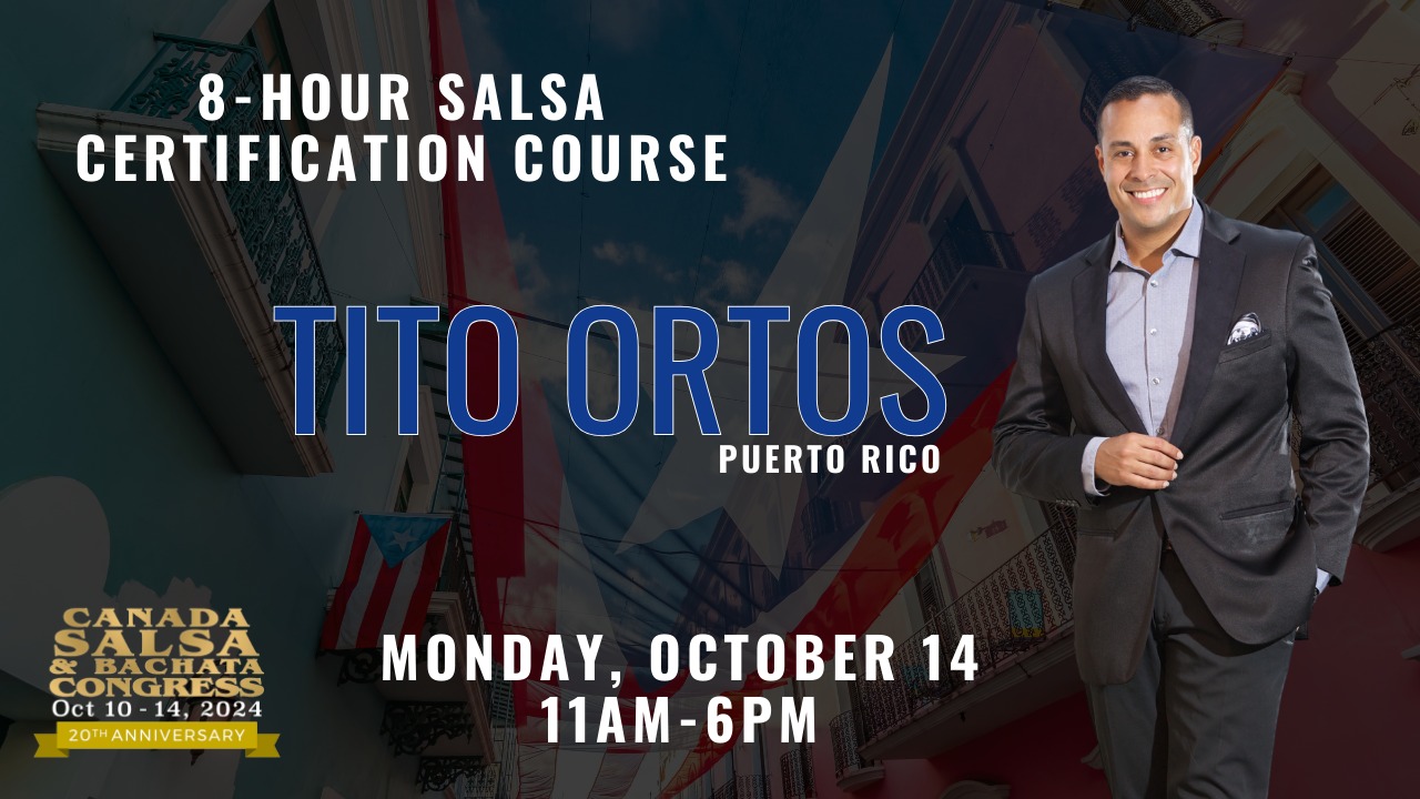 Salsa Certification Course with Tito Ortos, Puerto Rico