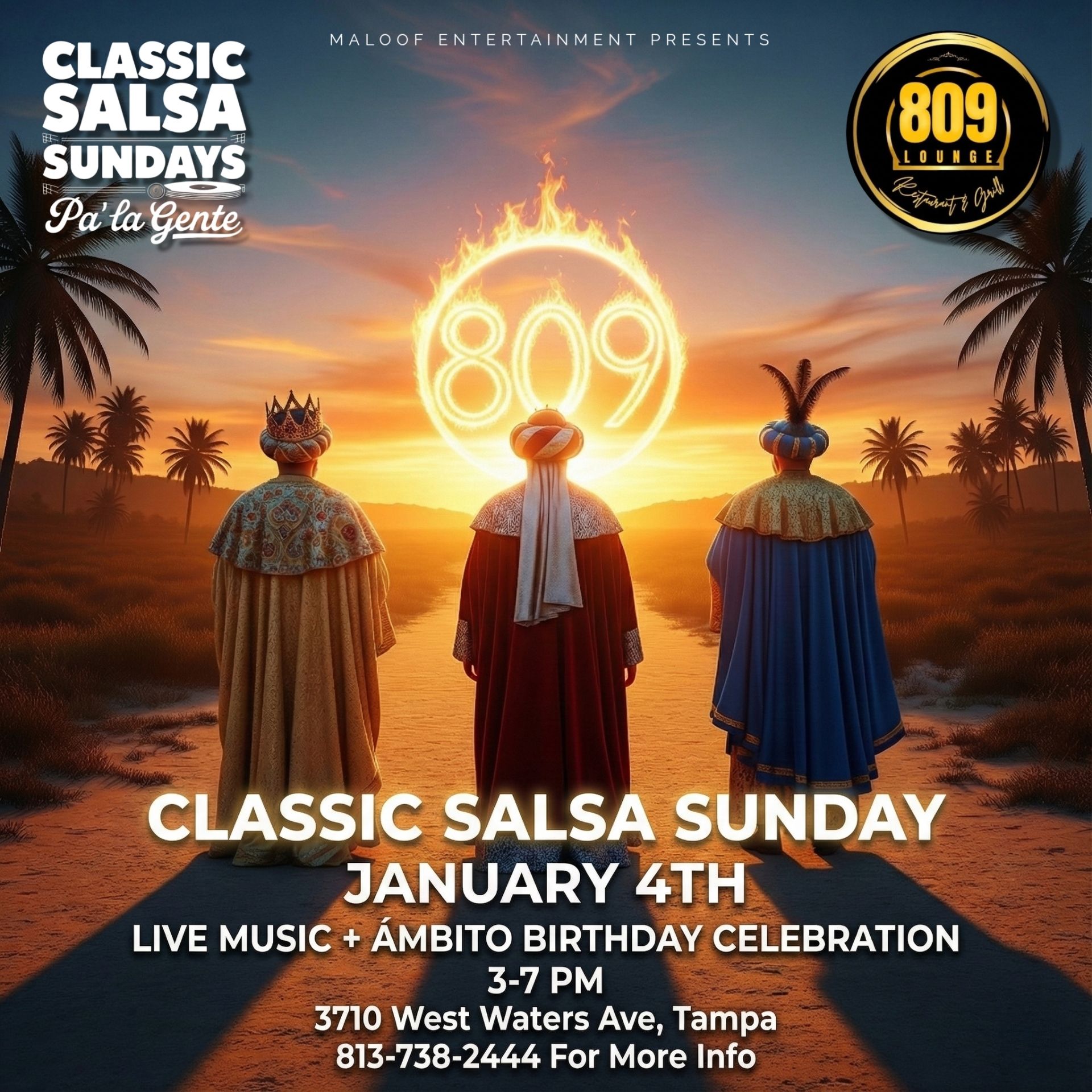 CLASSIC SALSA SUNDAYS y AMBITO BIRTHDAY CELEBRATION!