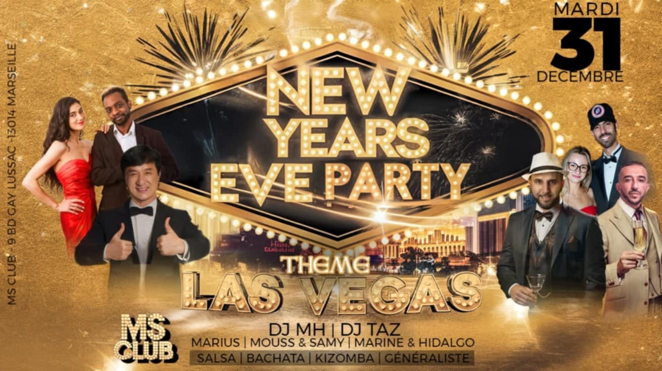 NEW YEAR EVE PARTY -THEME LAS VEGAS-