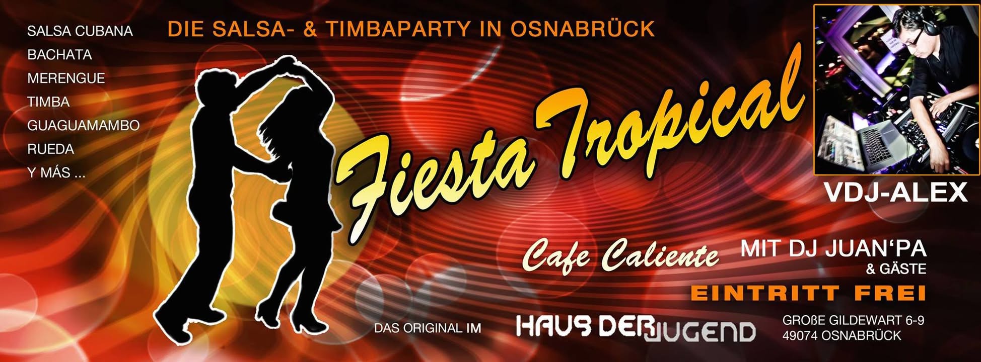 ↓↓↓..Fr.13.02. CAFÉ CALIENTE "DIE Salsa & Timba Party in OSNA"..↓↓↓