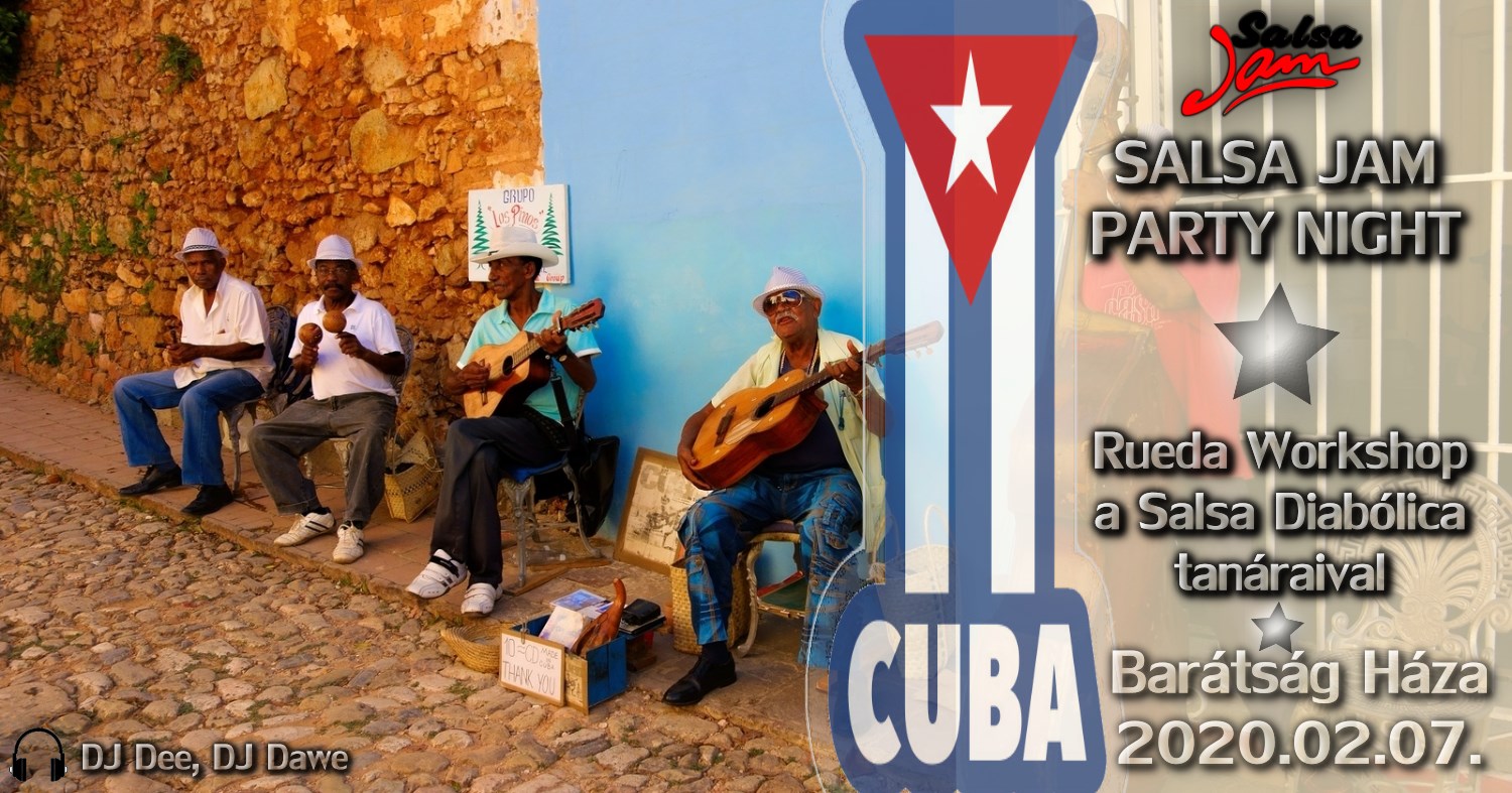 Salsa Jam Party Night Rueda Workshop 02.07.