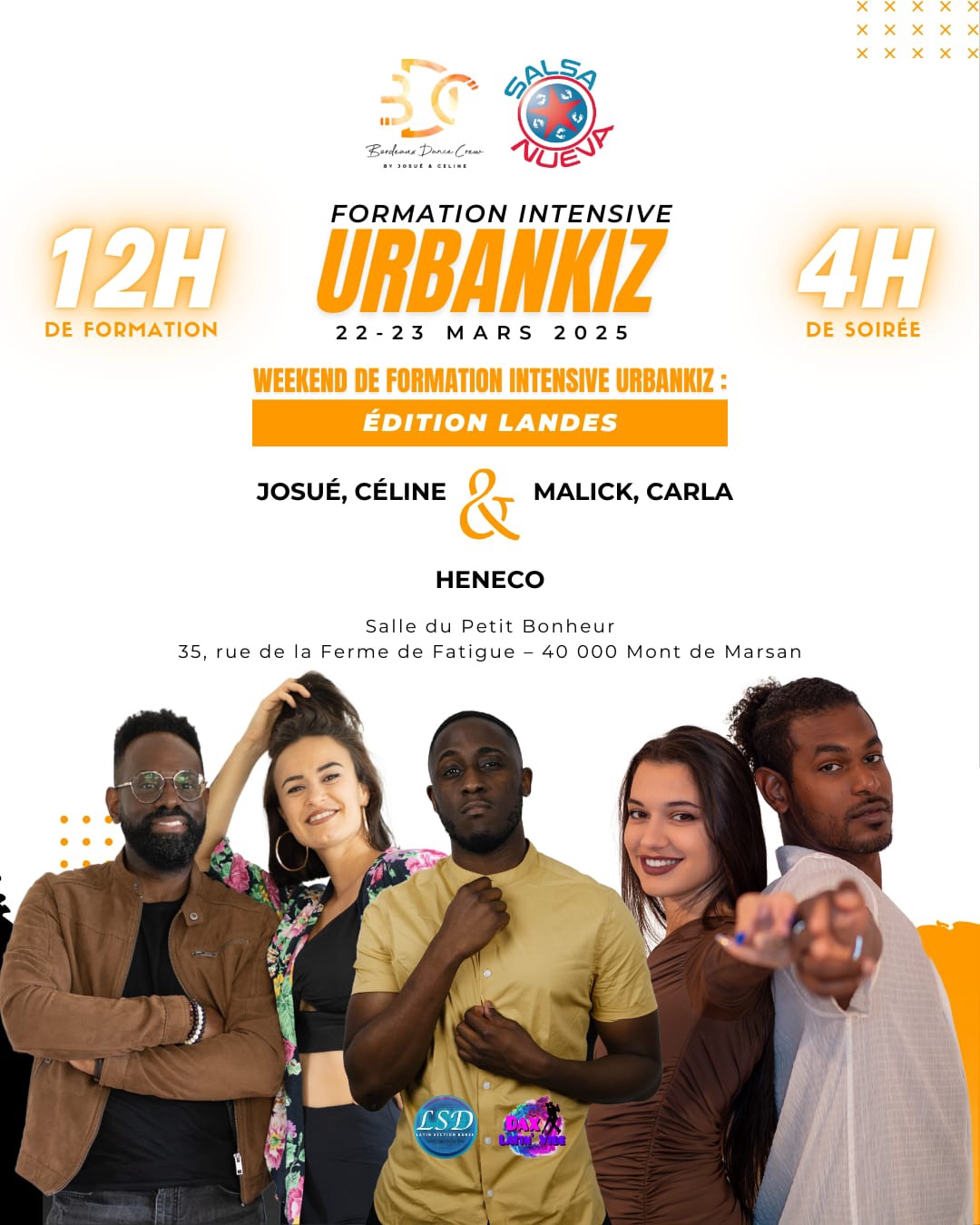 Intensif Kizomba Urbankiz édition Landes by Salsanueva et BDC