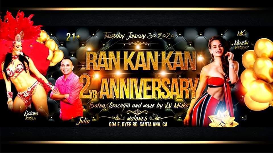 RanKanKan 2 Year Anniversary The Biggest PARTY Jan30th