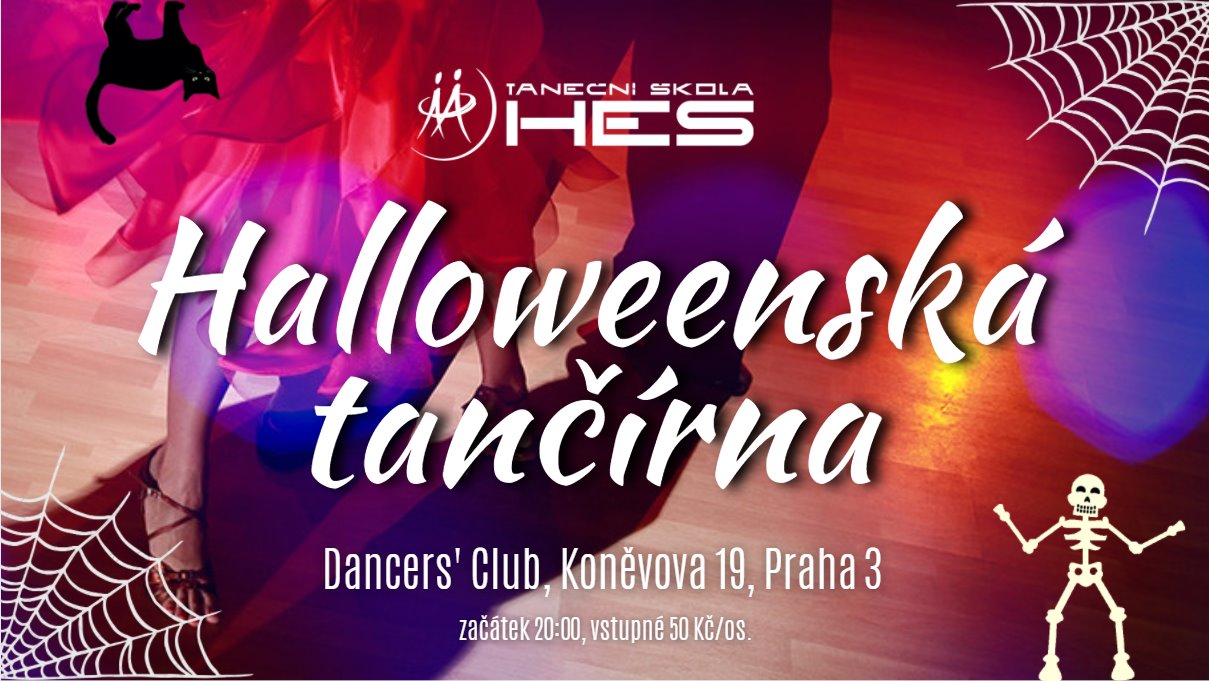 Halloweenská megatančírna TŠ Hes