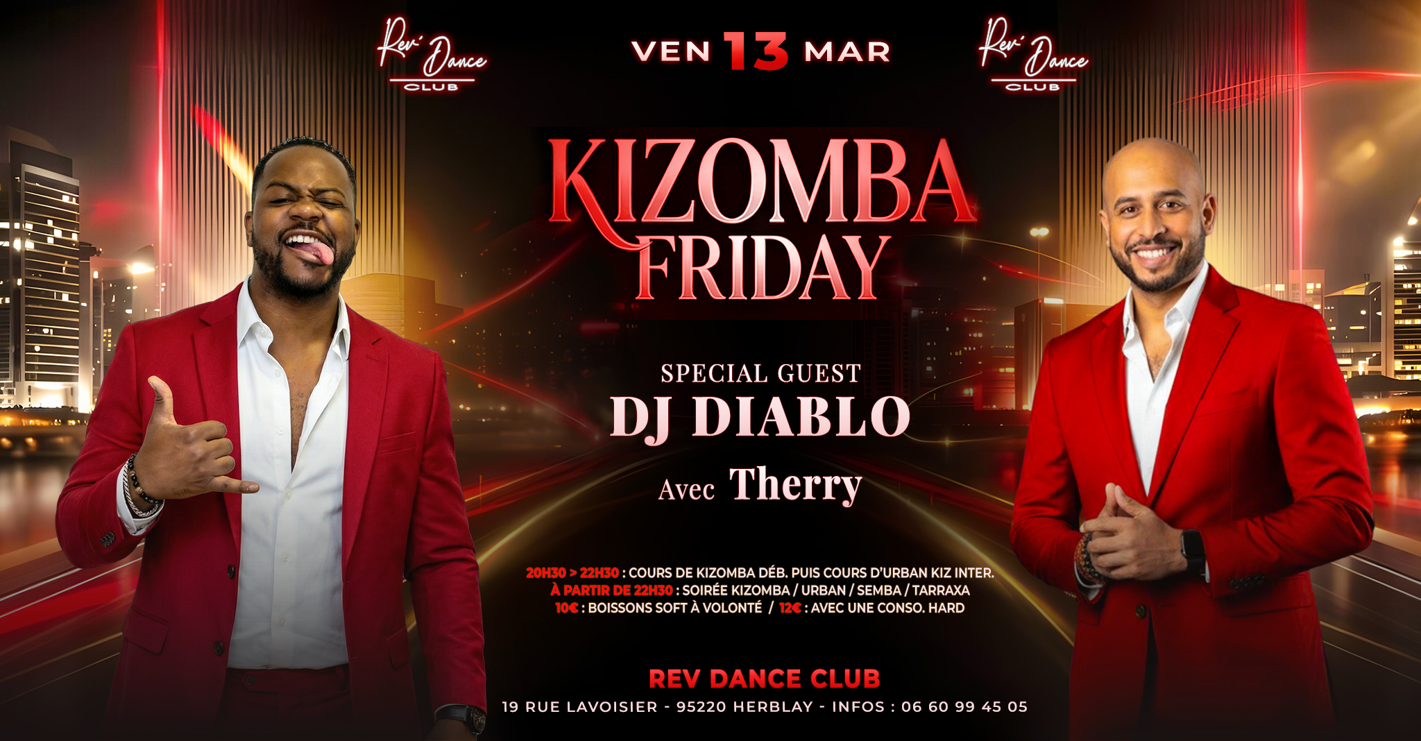 13 03 2026 - Friday Kizomba - Therry & DJ Diablo