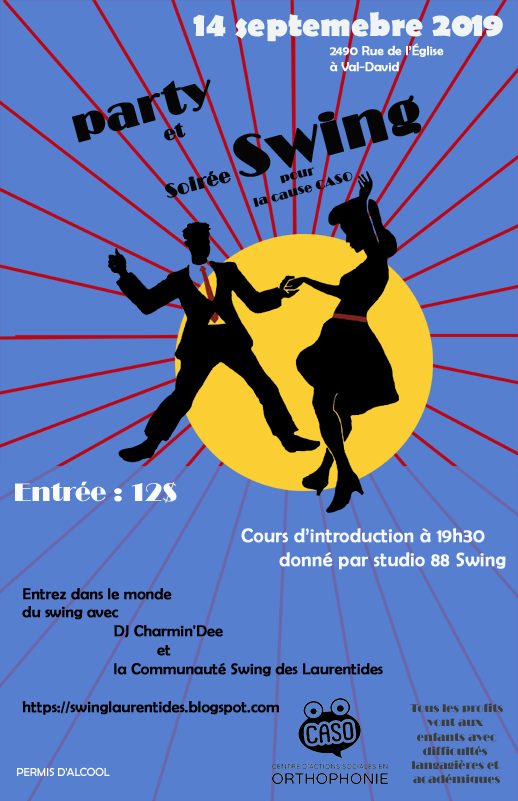 Soirée Swing pour la Cause - CASO