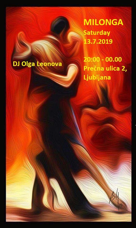 Milonga - že hitro 13.7.2019