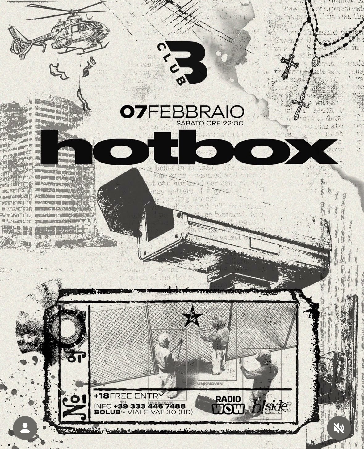 Hotbox - 07 Febbraio 2026 - B Club