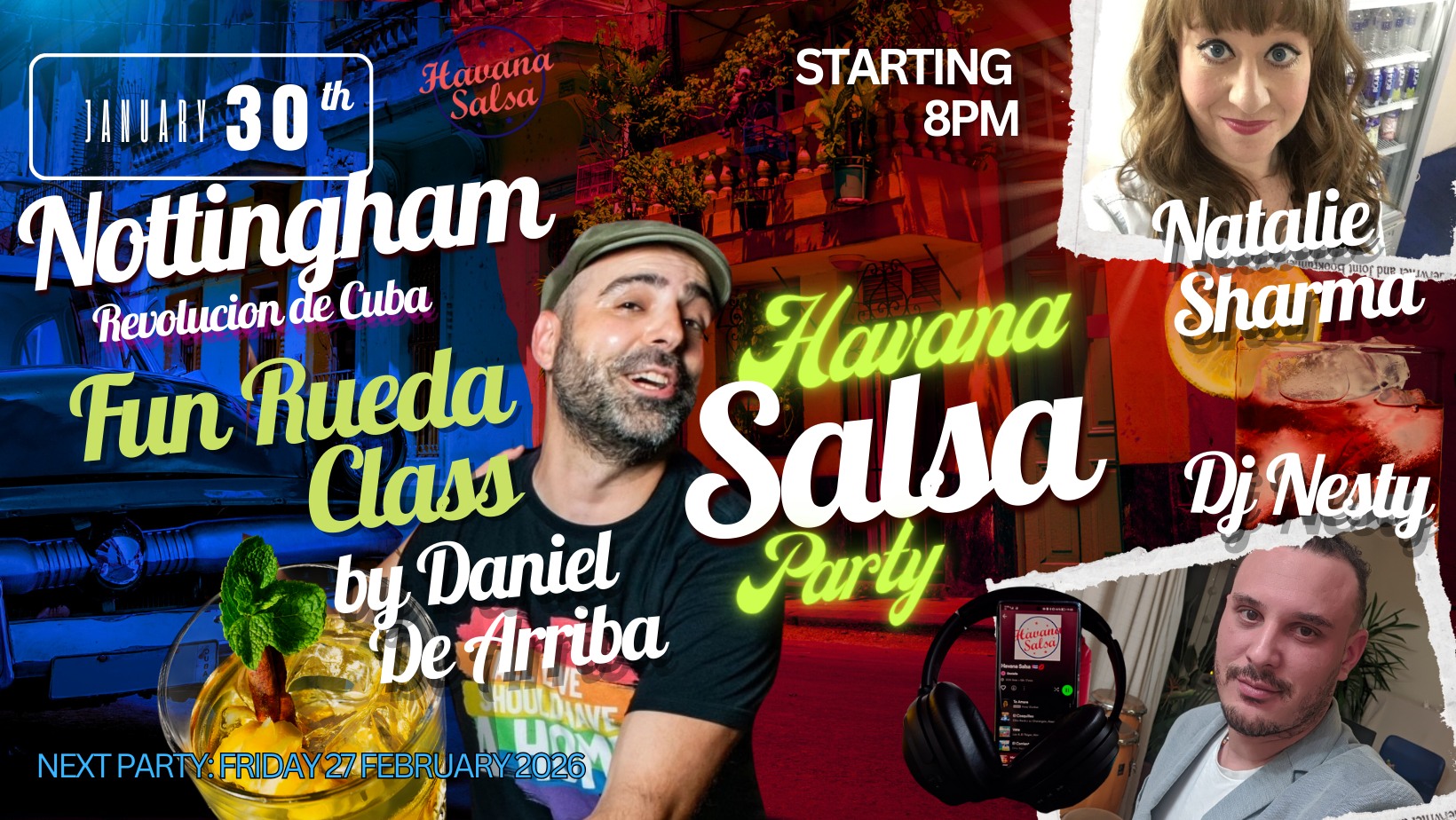 Fiesta Cubana Caliente - HS First Bachata and Cuban Salsa Event of 2026 Nottingham