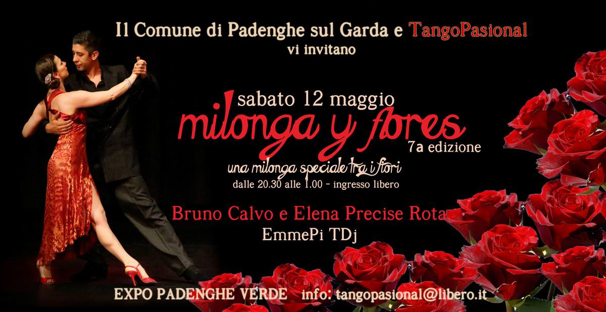 Milonga y Flores- La milonga tra i fiori