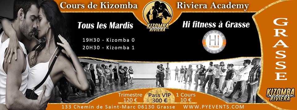 KIZOMBA GRASSE RIVIERA ACADEMY - MARDI