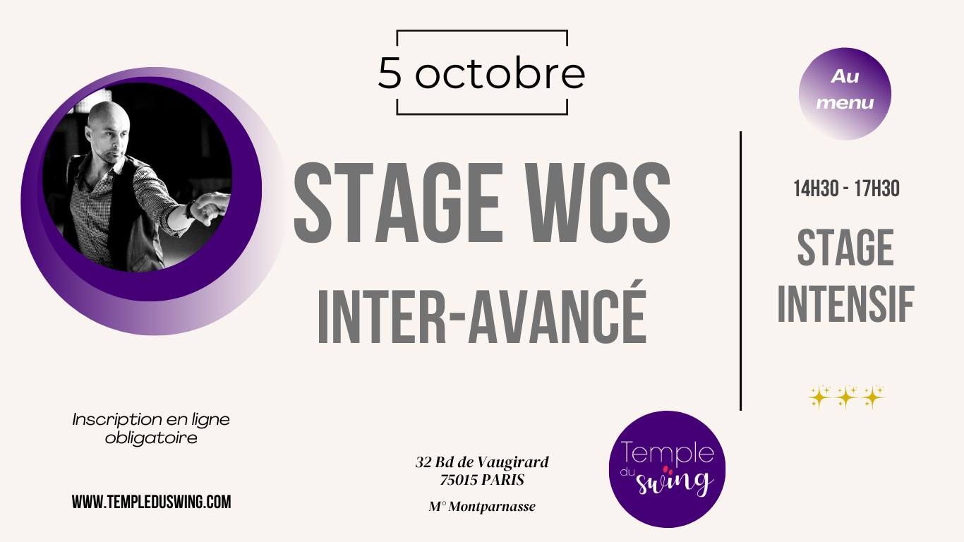 Stage de WCS inter-avancé