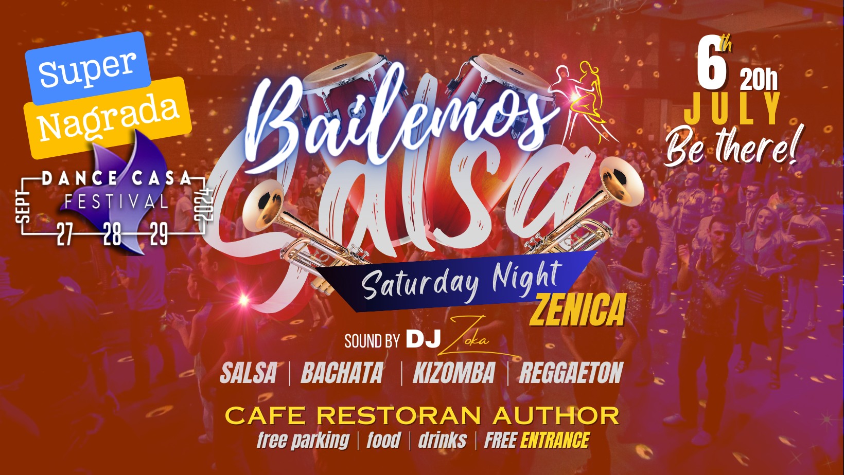 Bailemos! Saturday Salsa Night - Zenica