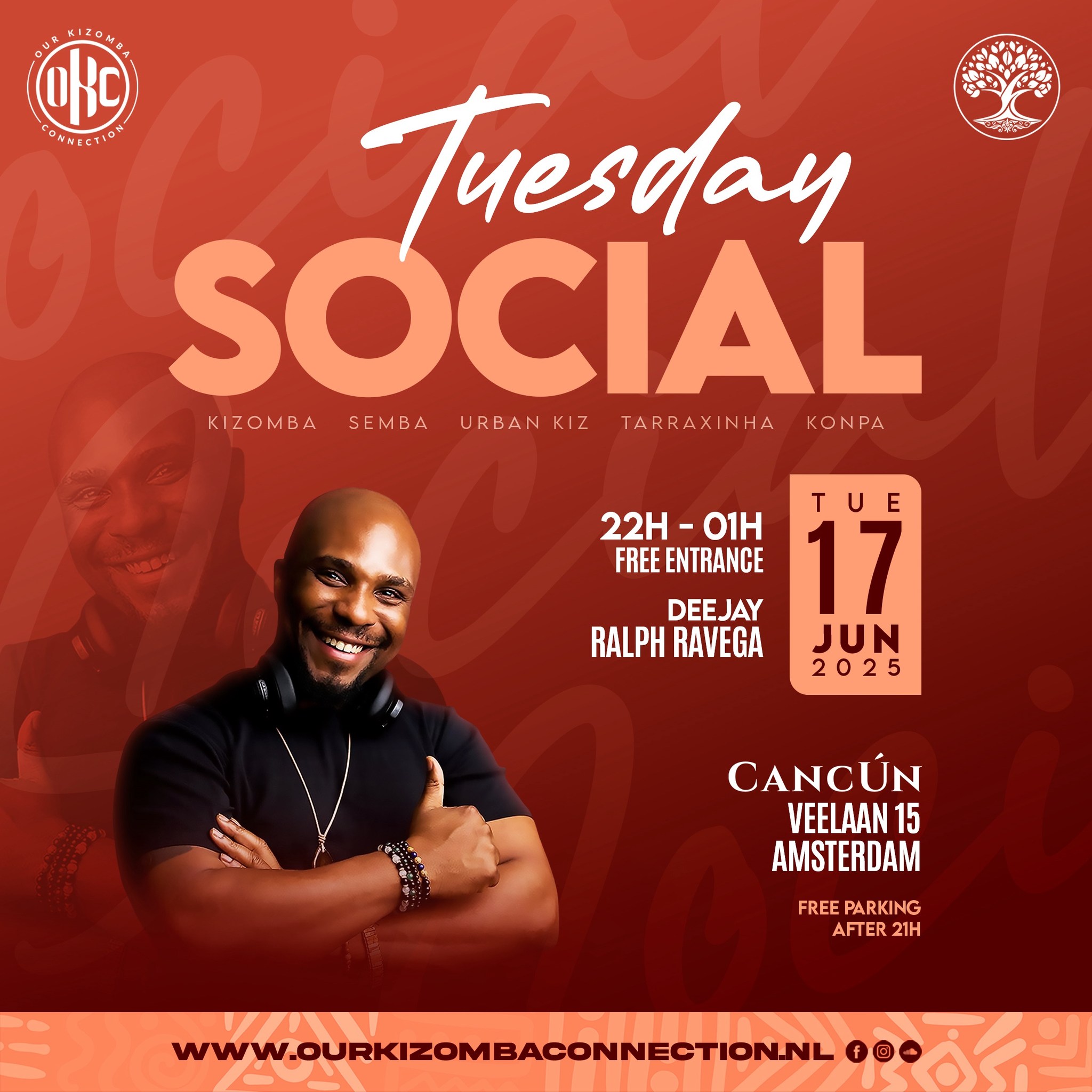 FREE Kizomba Social - OKC - Dj Ralph Ravega