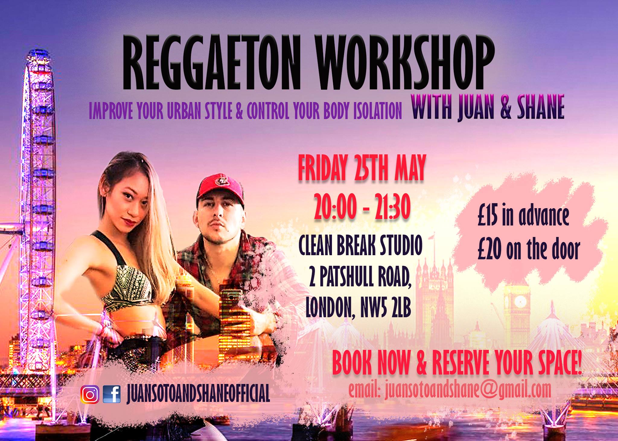 Reggaeton Wokshop with Juan and Shane