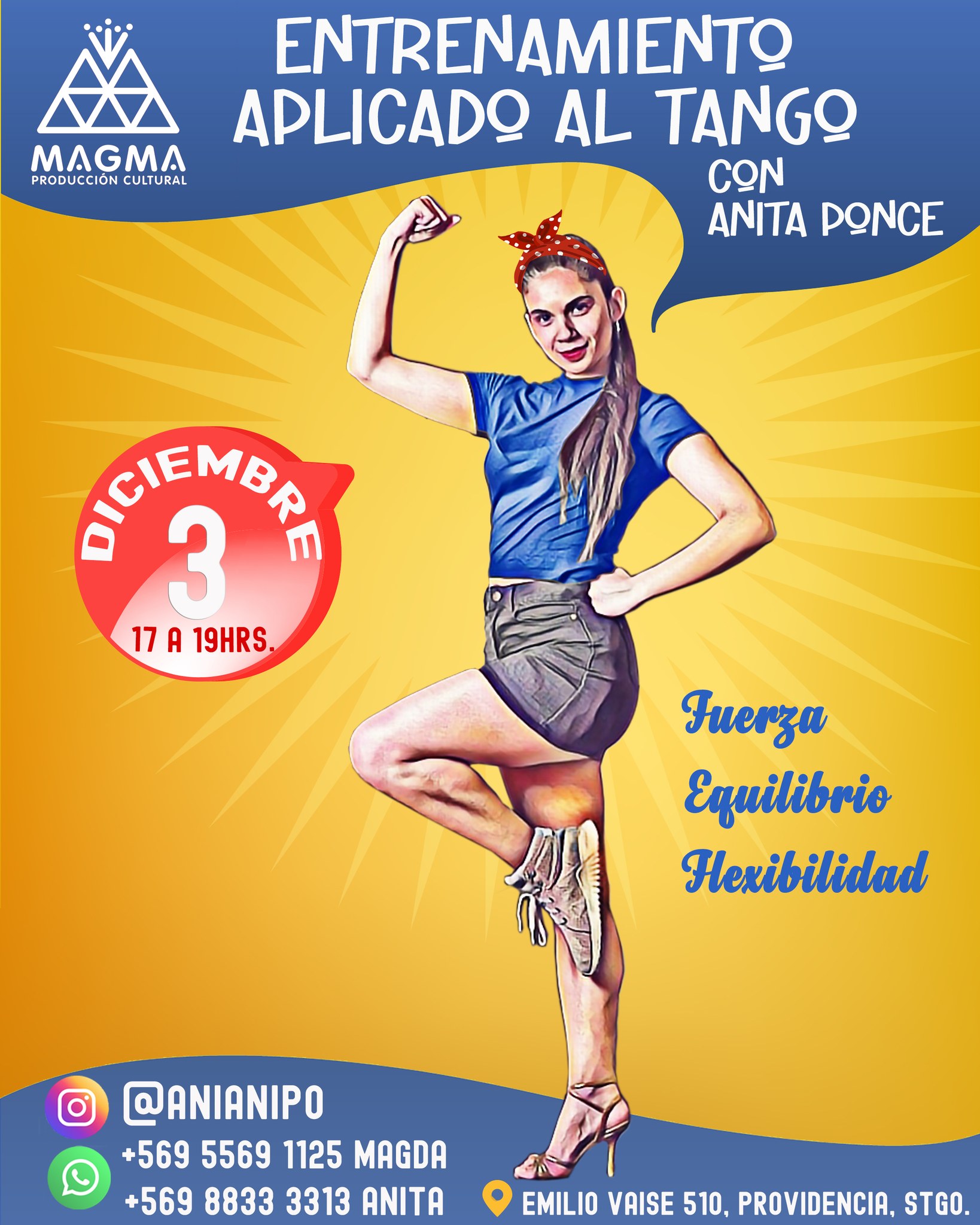 Entrenamiento aplicado al Tango, Seminario Explorativo