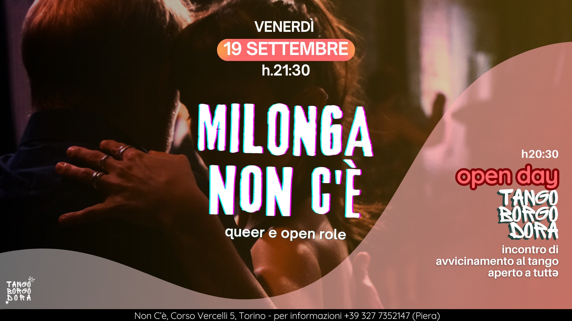 OPEN DAY Tango Borgo Dora e Milonga Non C'è