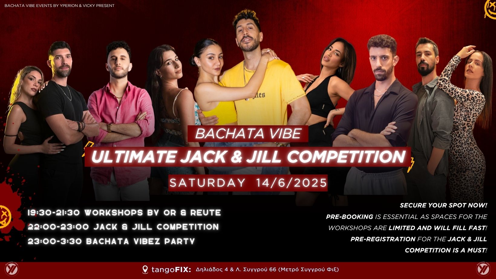 Ultimate Jack & Jill Competiton #3 - Bachata Vibes Party