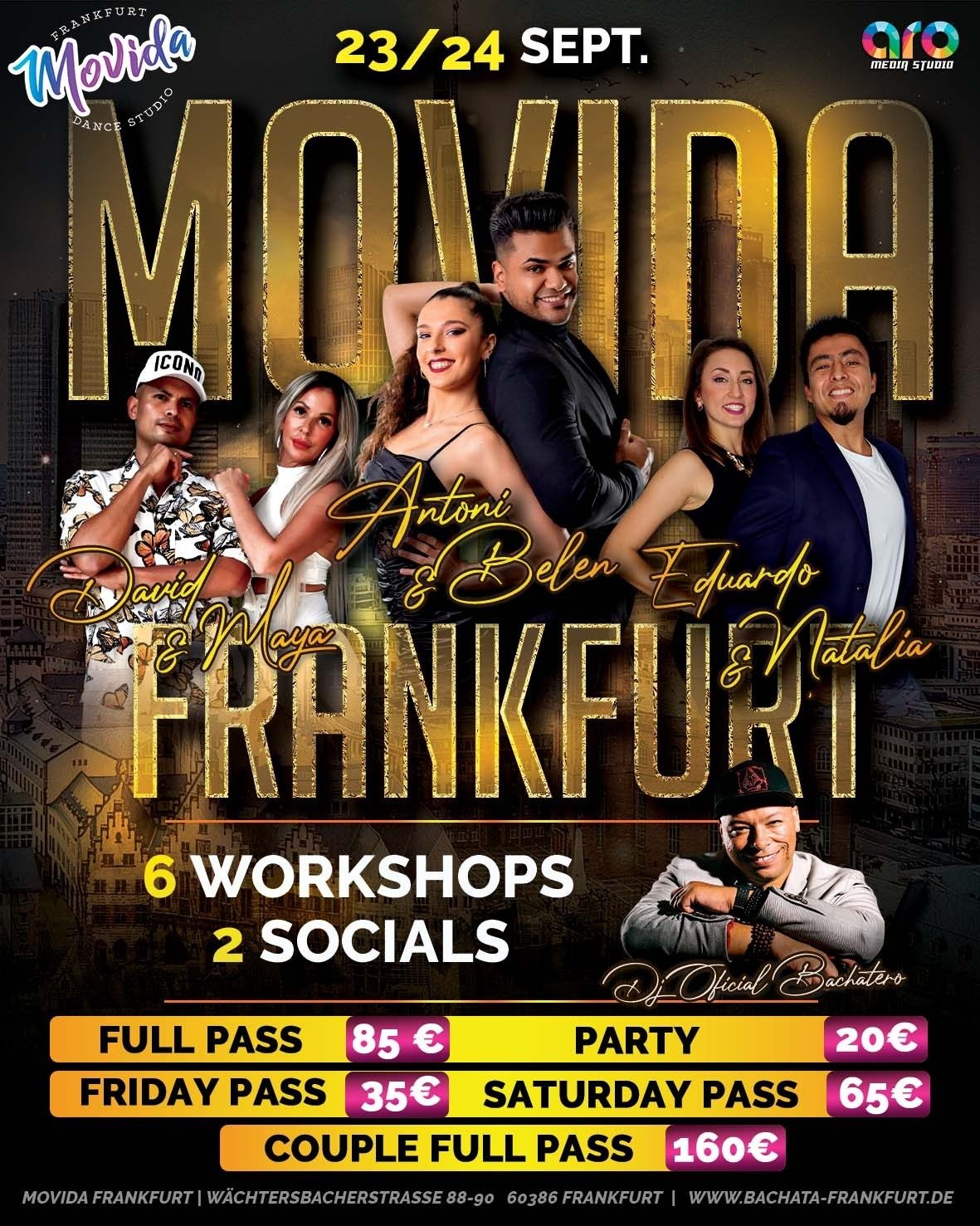 Movida Frankfurt Weekend - Special Antoni & Belen