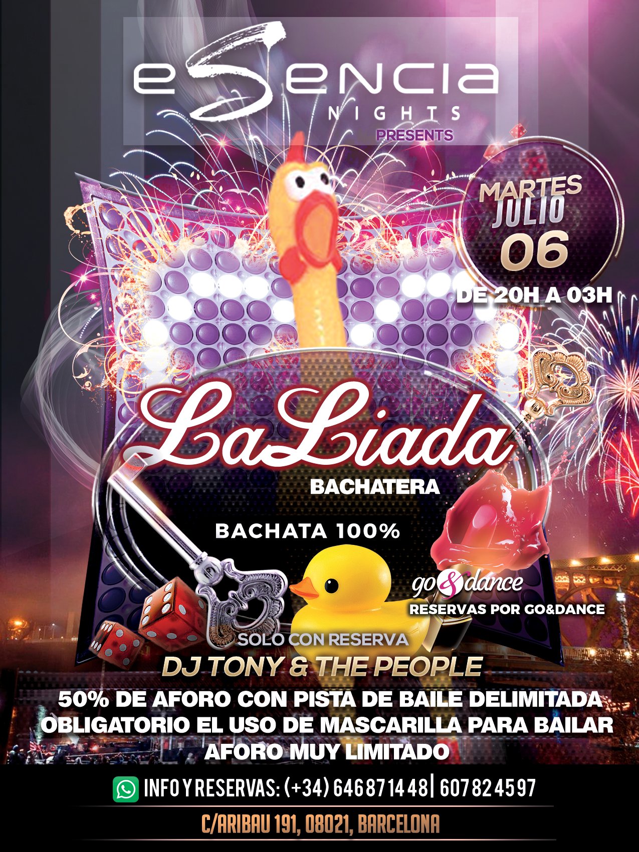 (CANCELLED!) La Liada Bachatera - Barcelona July 06 2021
