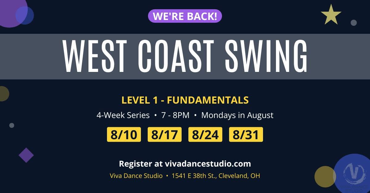 West Coast Swing Group Class (August)