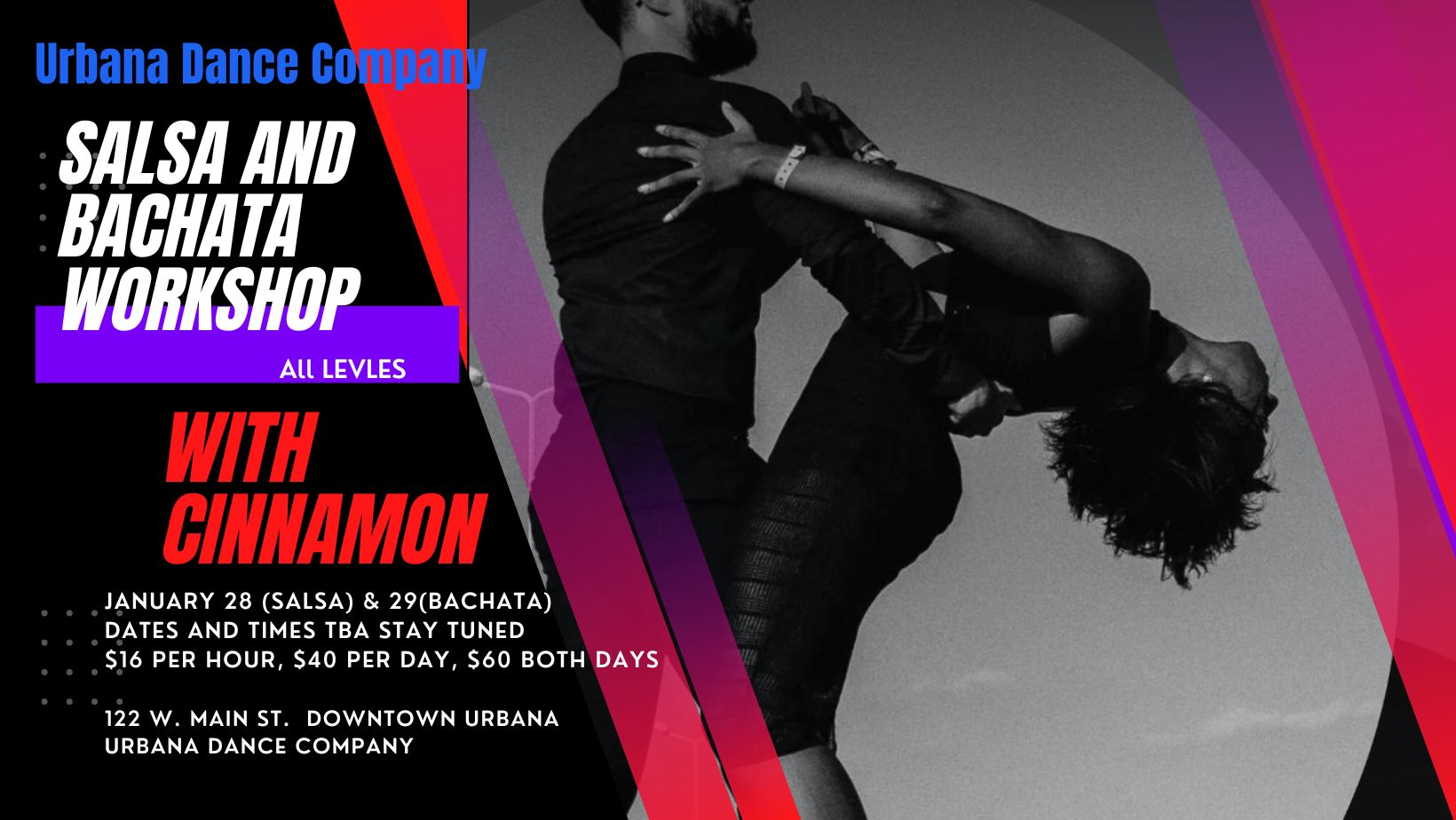 Latin Dance Night and Workshops!