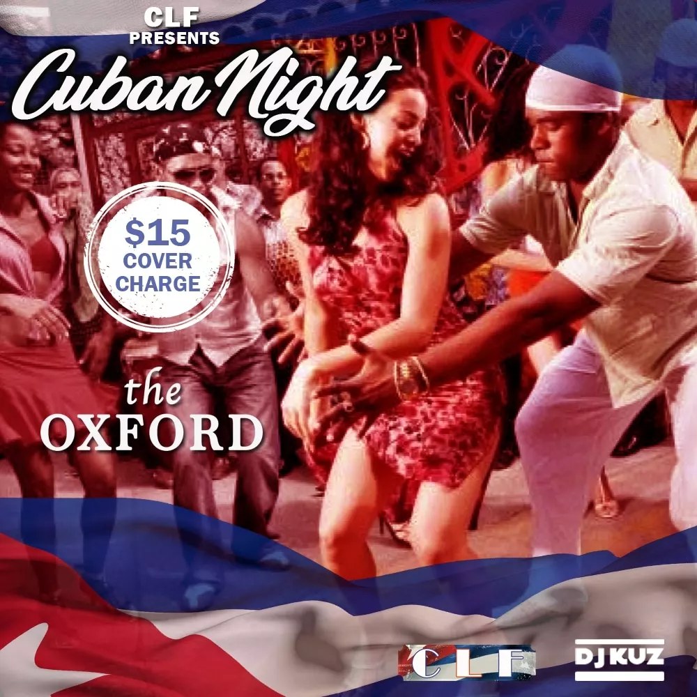 CLF Cuban night at The Oxford Hotel.