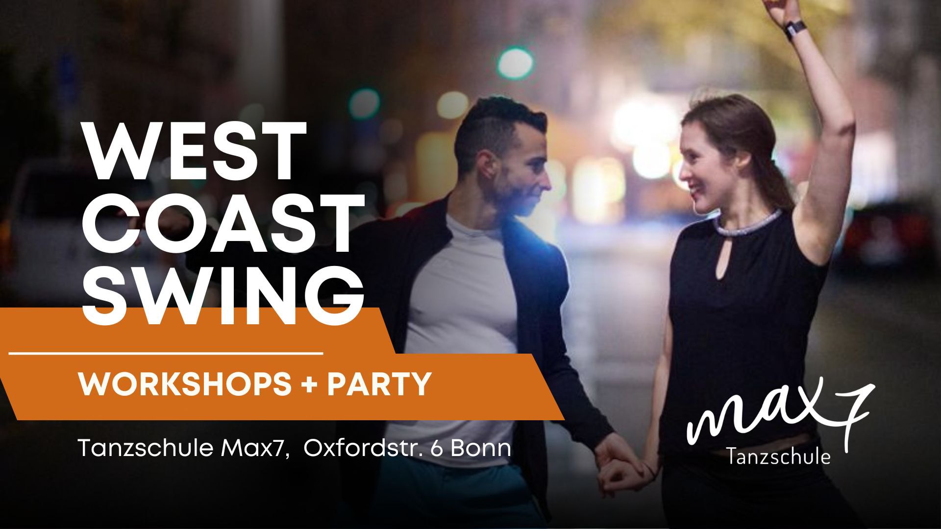 West Coast Swing - Workshops & Party mit Patricia & Markus