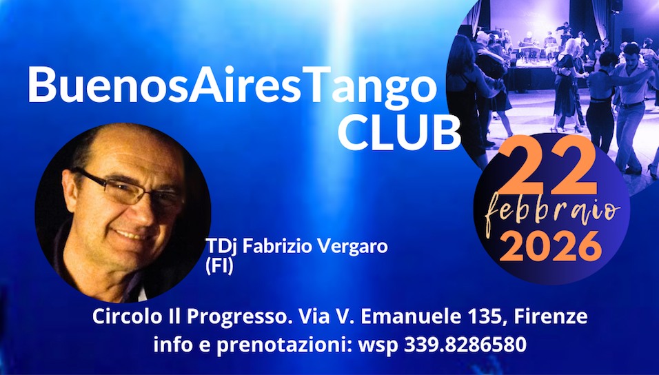 BuenosAiresTango CLUB - TDj Fabrizio Vergaro (FI)