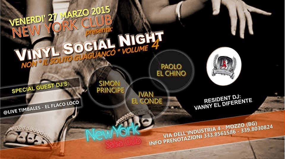 Venerdì 27.03.15 - "Non il solito Guaguancó - Volume 4"