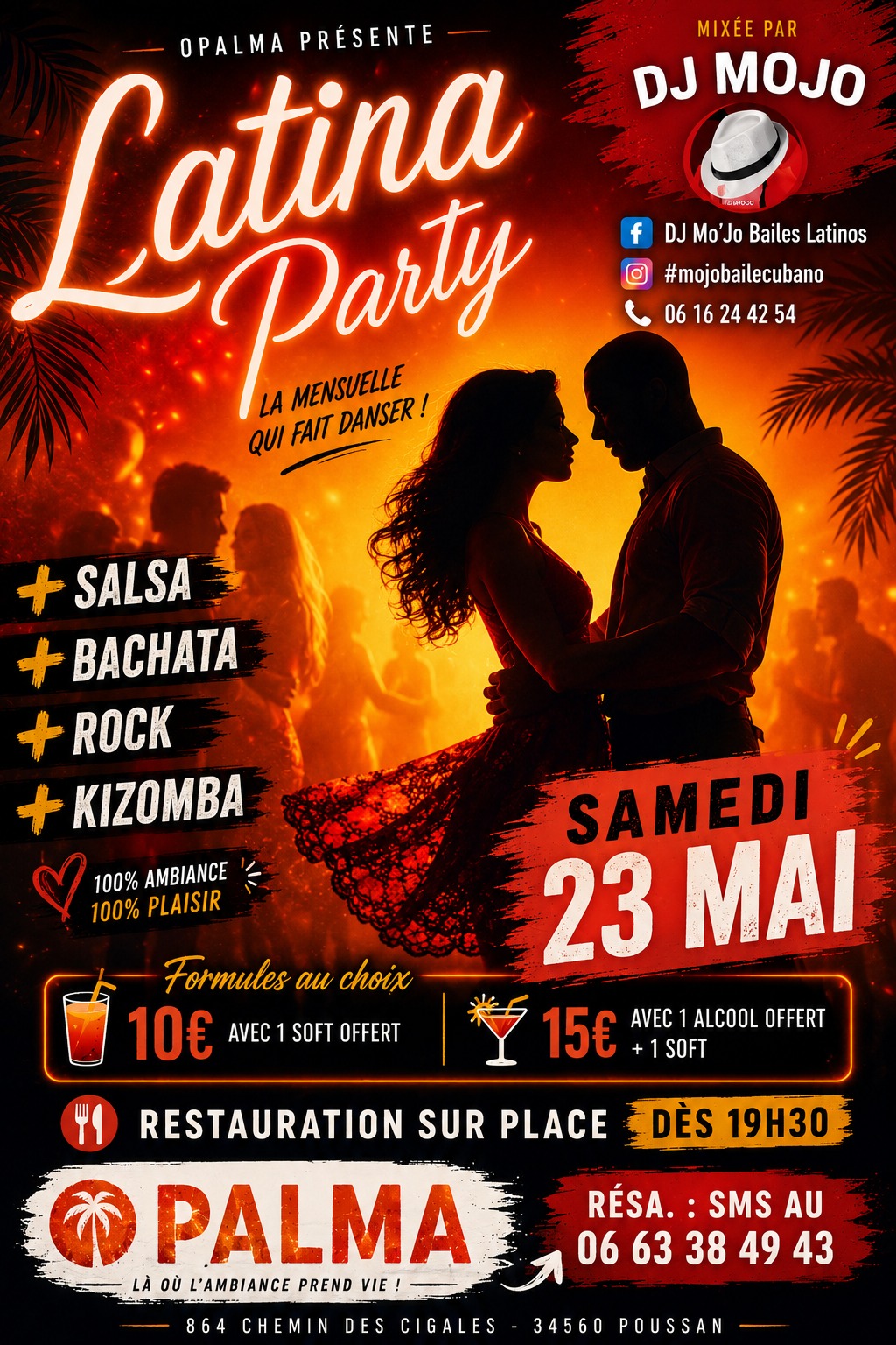 LATINA PARTY SBKR OPALMA POUSSAN