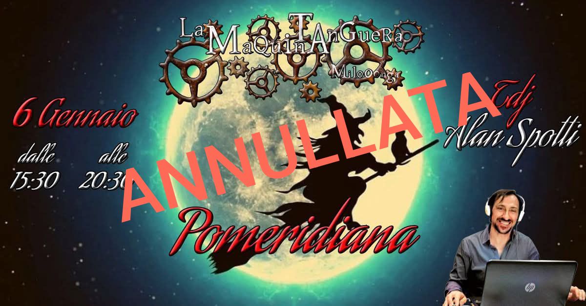 MiloOonga Pomeridiana a La Máquina Tanguera Rimini ASD